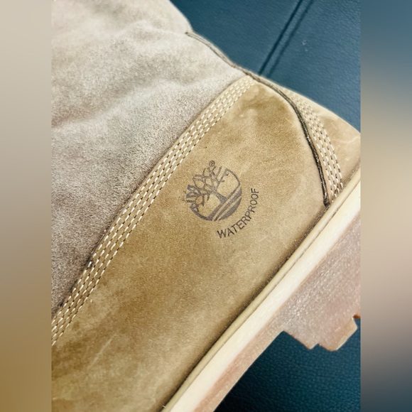 Women's Timberland Authentics Waterproof Roll-Top Boot size 9 brown - Picture 8 of 15